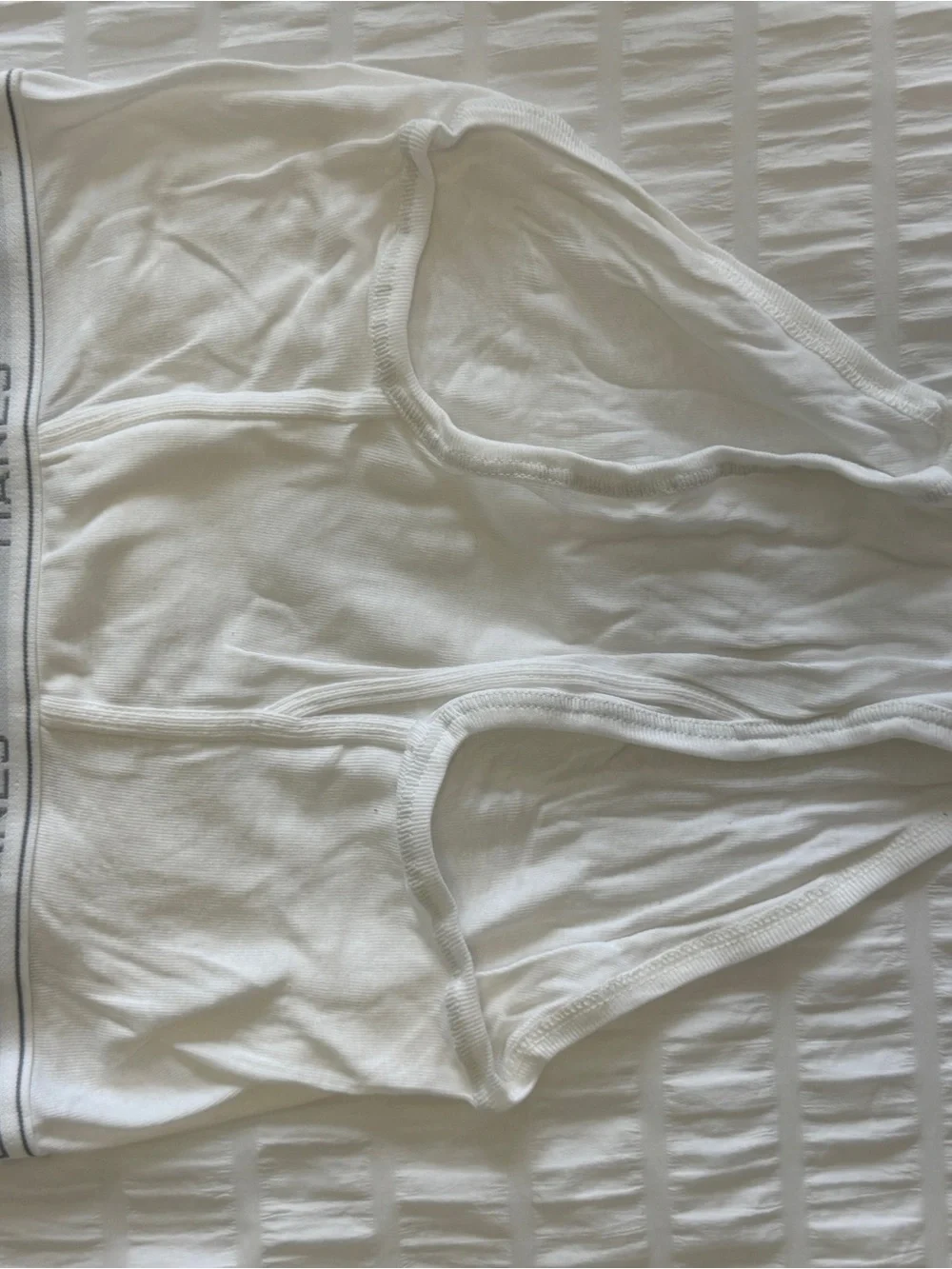 Hanes Men’s White Tagless Briefs - 9 Pack